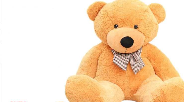"Большой плюшевый медведь со скидкой: обнимай по выгодной цене!"