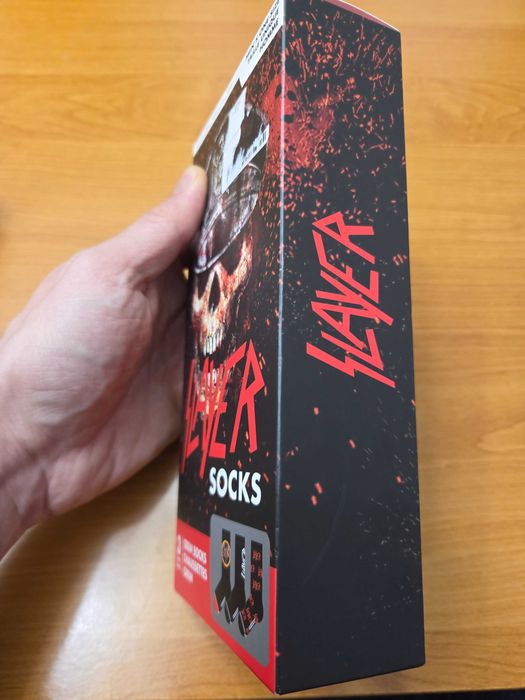 Мъжки метал чорапи Slayer, 3 бр.