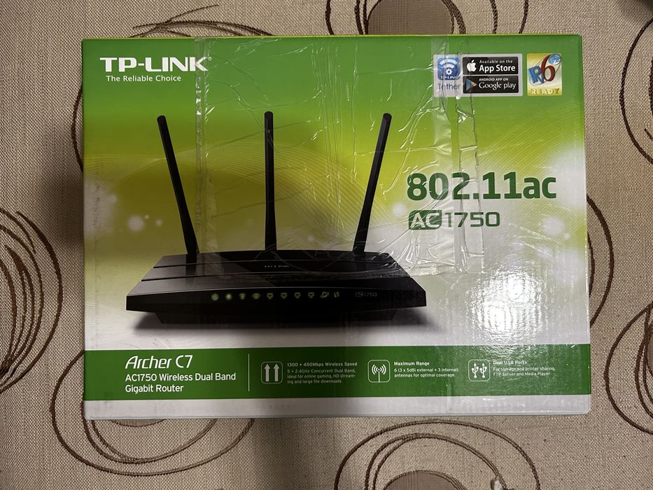 Рутер TP-Link Archer C7 AC1750