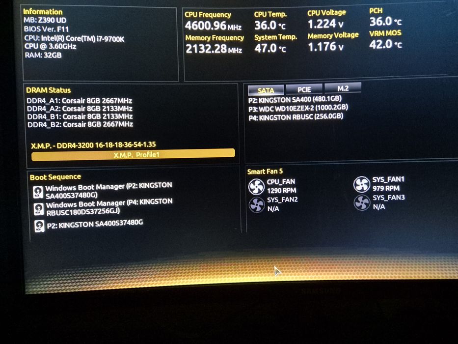 Vand calculator gaming + monitor curbat