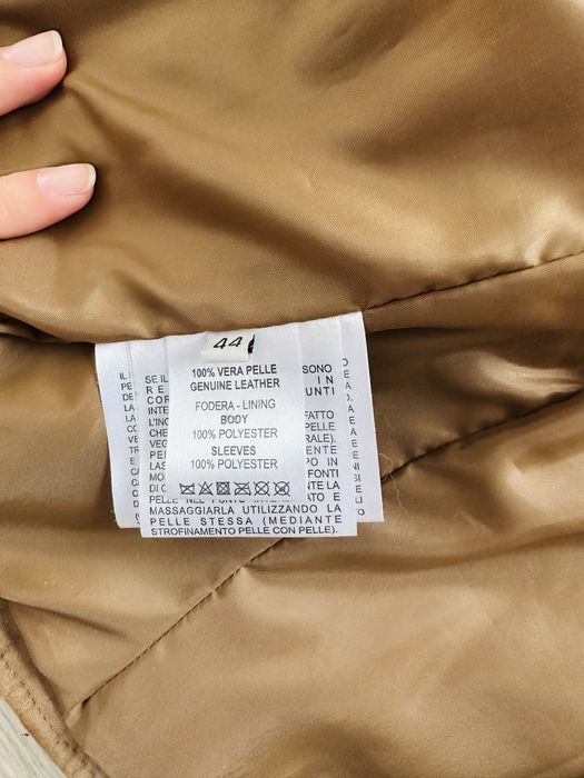 Jacheta din piele 100% naturala-Made in Italy