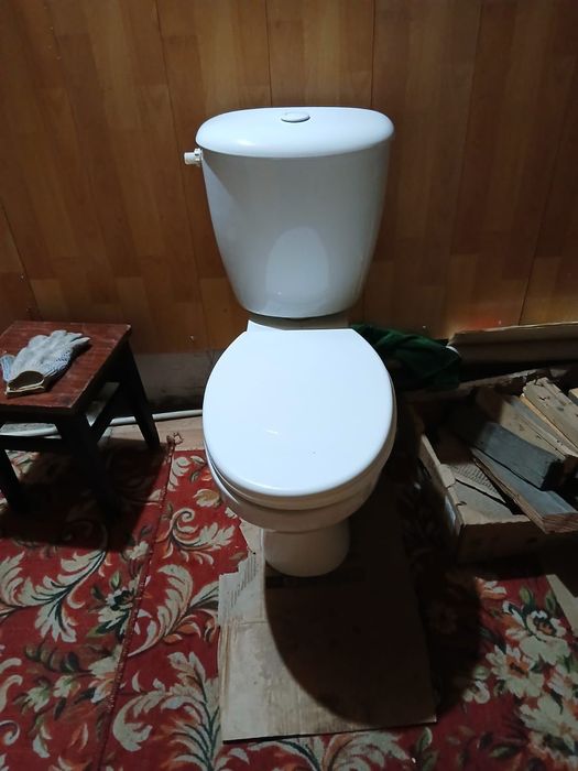 Унитаз в хорошем состоянии