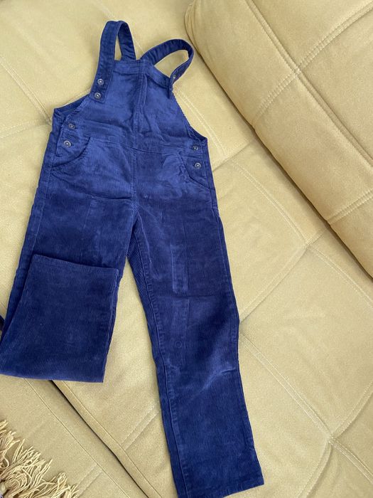 Salopetă reiat,  HM mărime 122_6-7 ani