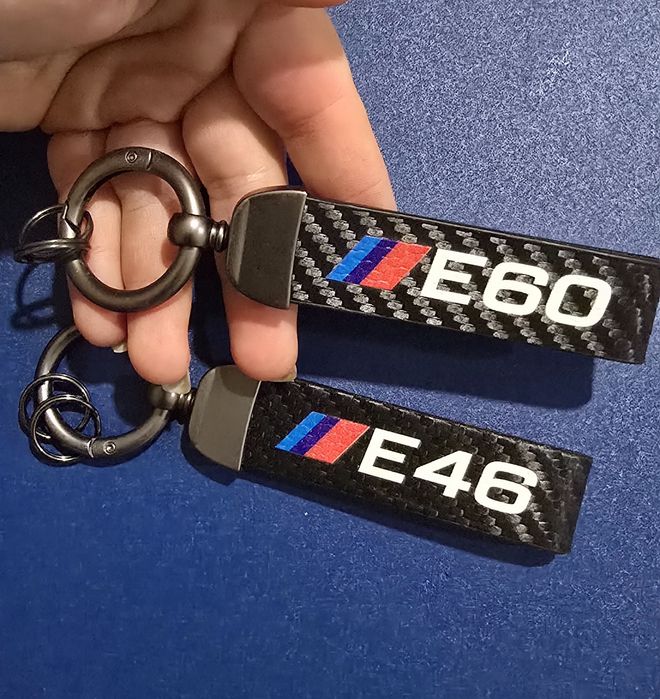 Ключодържател бмв е46 и е60 carbon