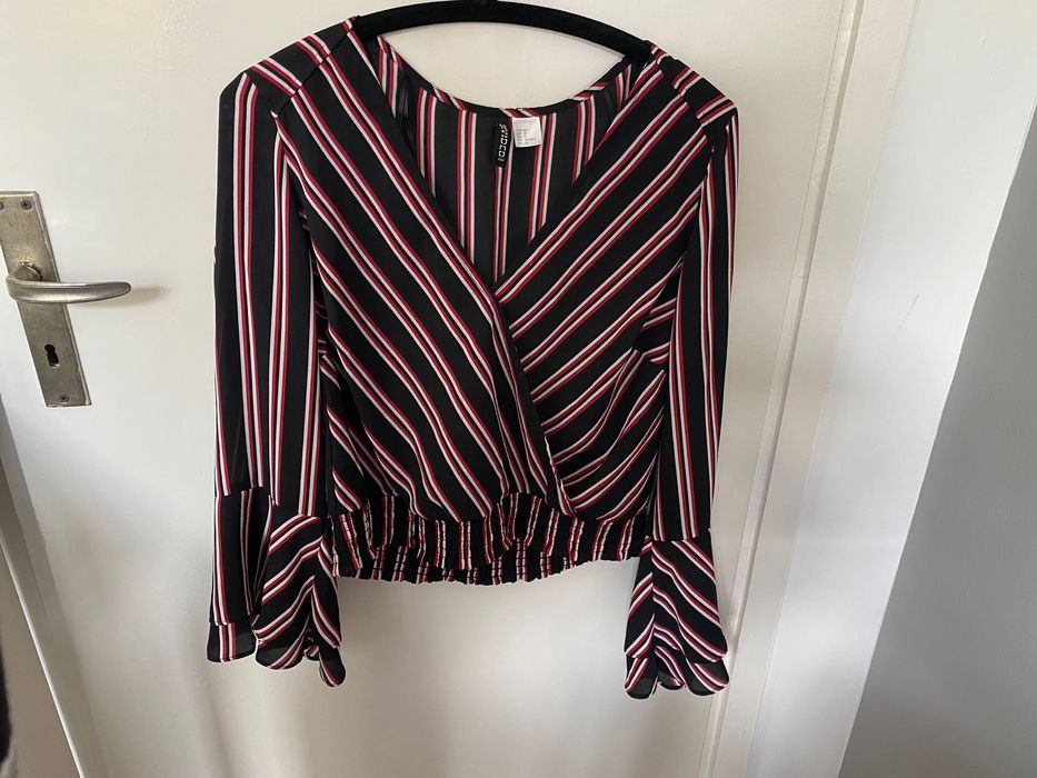 H&M Divided блуза с дълъг ръкав