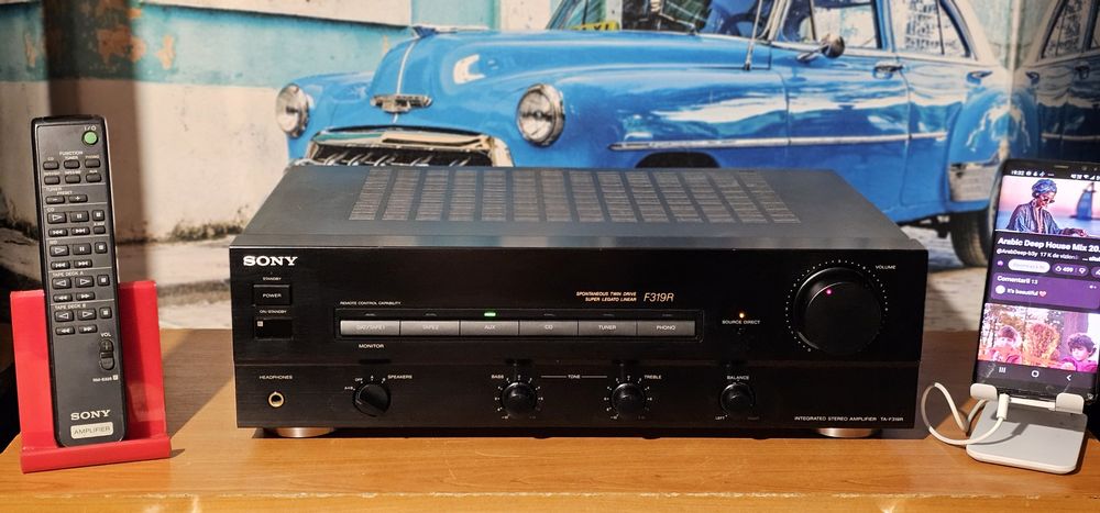 Muzica la cd player Sony sau amplificator - statie Sony sau dublu casetofon Sony