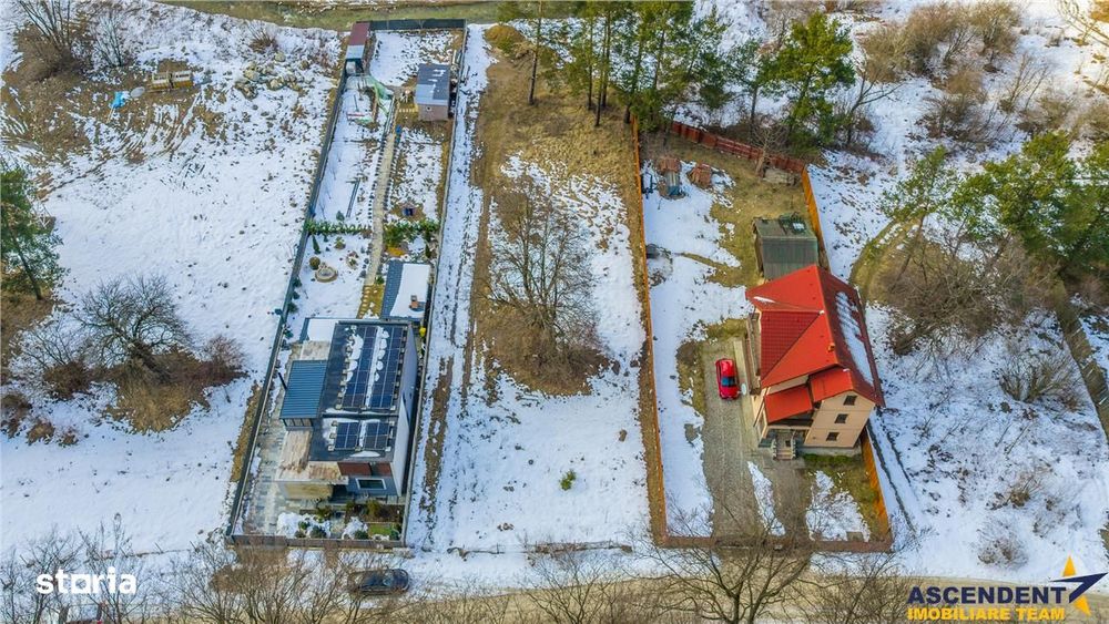 Film! Teren intravilan pe 1.300mp, arie apreciabila de case, Bunloc, B