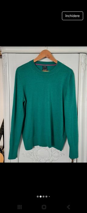 Pulover bărbătesc 100% merino,nou