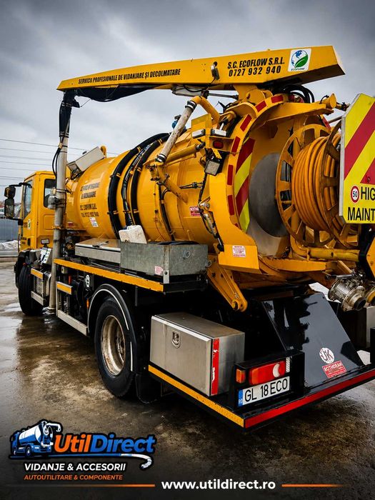 Autoutilitară Combinată Vidanjă + Womă Iveco Eurocargo 2016