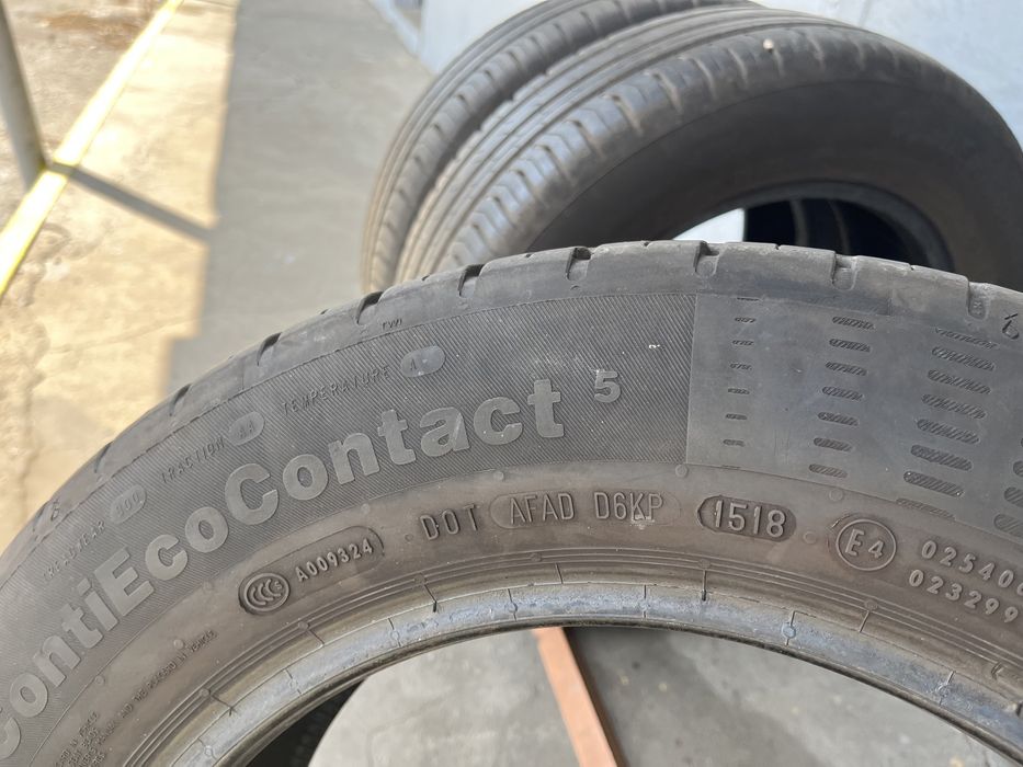 4 бр. летни гуми 185/65/15 Continental DOT 1518 6,5 mm