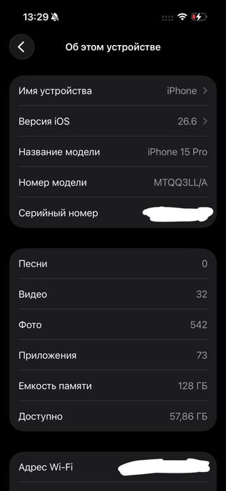 Продаётся Iphone 15 Pro