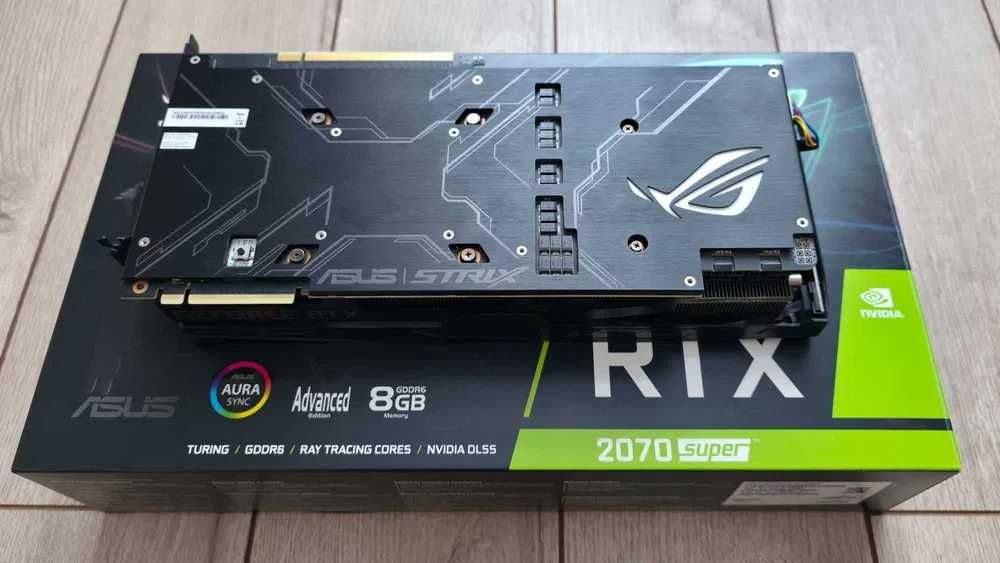 Видеокарта ASUS ROG Strix GeForce RTX 2070 SUPER Advanced Edition 8GB