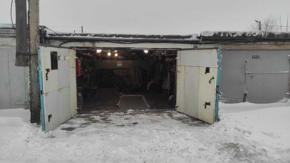 Гараж район РСУ общество За рулём.