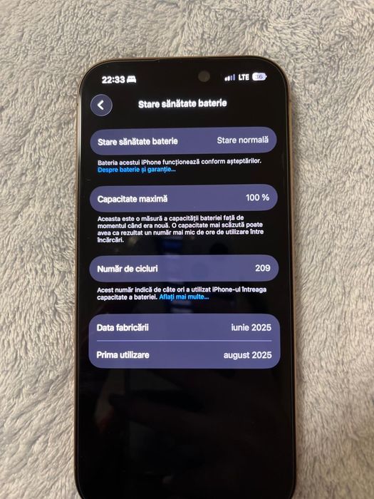 Iphone 16 pro 128 gb ca nou