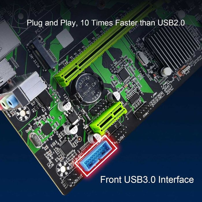 Placa de Baza B75 LGA 1155 NVME M.2 USB 3.0 SATA 3.0 DDR3 Micro ATX