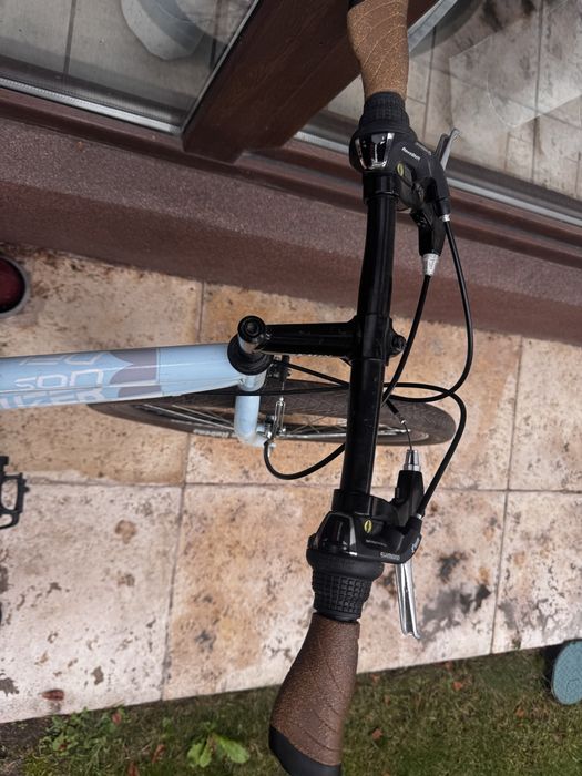 Bicicletă Damă Neuzer Nelson Revo 26" | Schimbătoare Shimano | Baby Blue