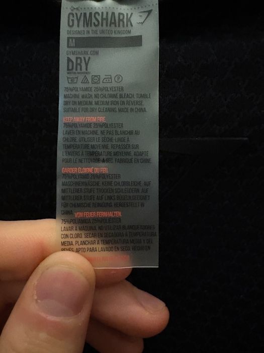 Gymshark onyx v3