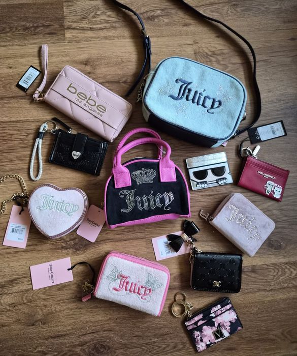 Juicy Couture, Karl Lagerfeld, Bebe, Victoria Secret нови портмонета