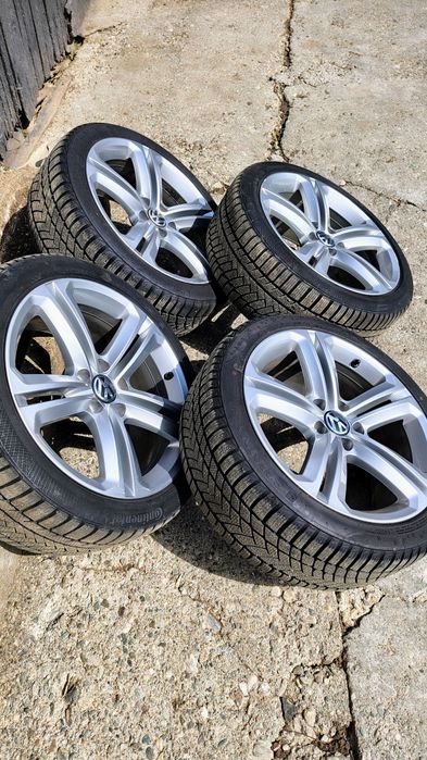 Vând/schimb jante Mallory r18 5x112 vw audi seat skoda