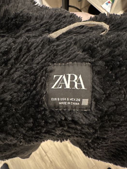 Geaca Zara purtata de cateva ori