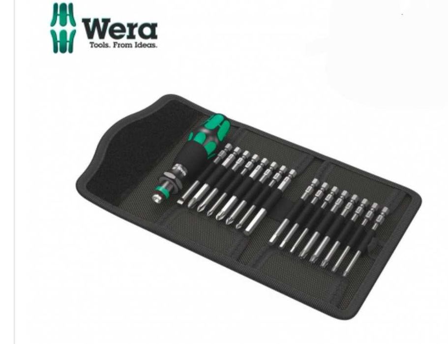 WERA отвертка с накрайници 17 части