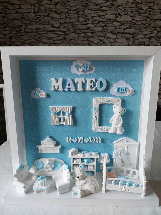 Бебешка рамка/визитка