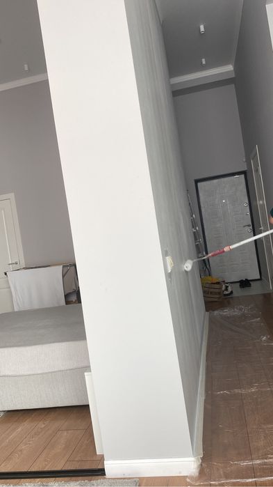 Побелка стен и потолков от 350 - Отделка / ремонт Алматы на Olx