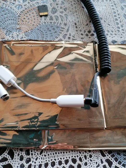 Mufa adaptoare lightning - jack 3,5 iphone
