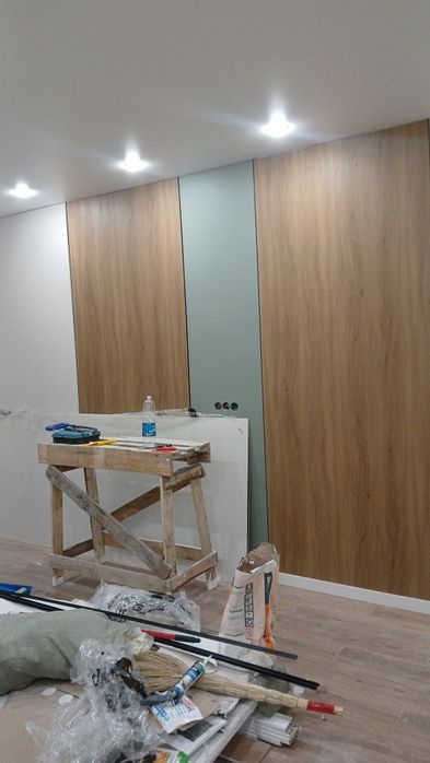 Левкас, финишка, штукатурка, ремонт