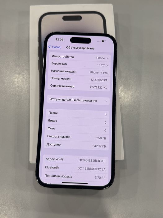 Iphone 14 pro 256 gb