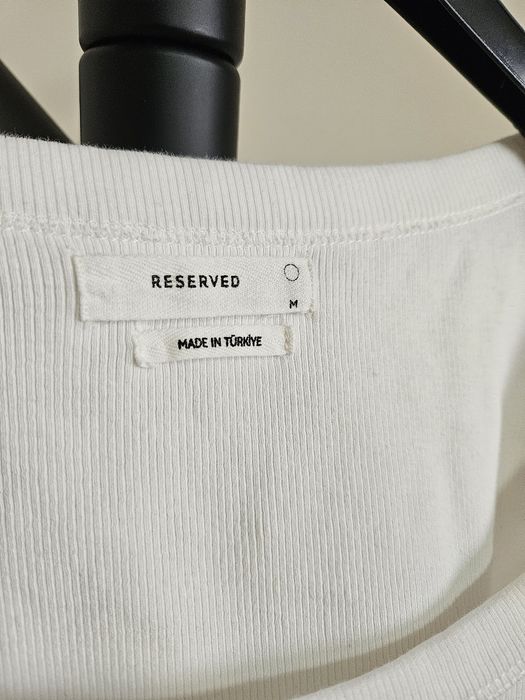 Бяла дамска блуза Reserved