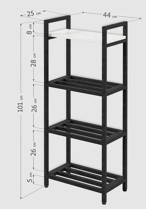 Обувница металлическая