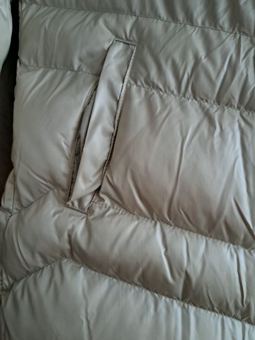 Palton bej model lung