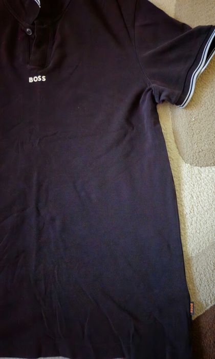 Мъжка тениска с яка BOSS