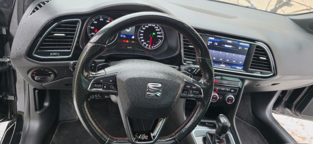 Seat  Leon  1.5  TGI benzina si  gaz natural comprimat CNG  Cosum 3.5