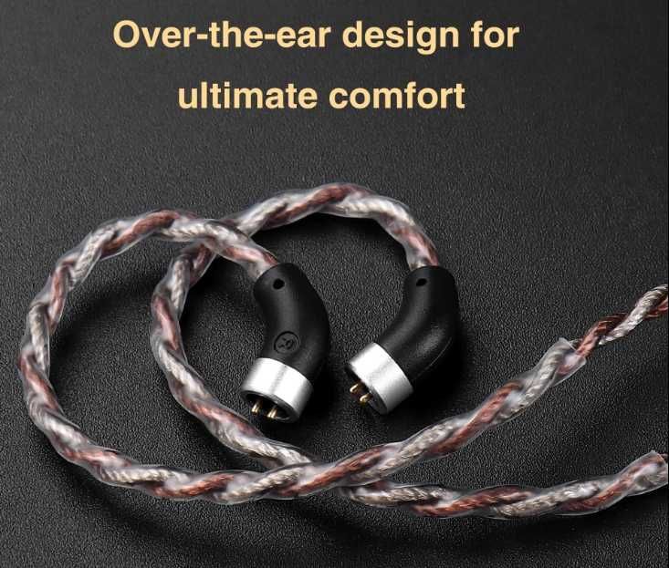 Новый кабель TRN RedChain 4-Core Mixed Upgrade Cable With EZ-Swap