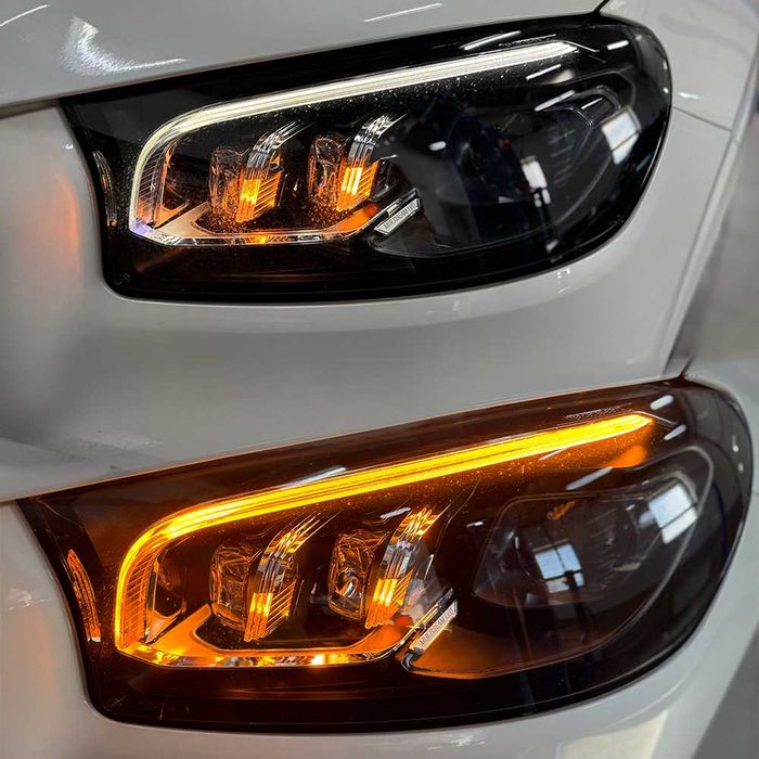 Регулировка фар . Ремонт фар. Перепайка диодов .