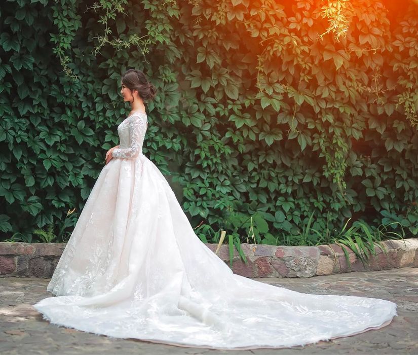 платье свадебное