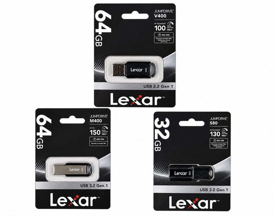 Флеш-накопитель Lexar JumpDrive  USB 3.2 GEN /S80 /v400 /Доставка 24/7