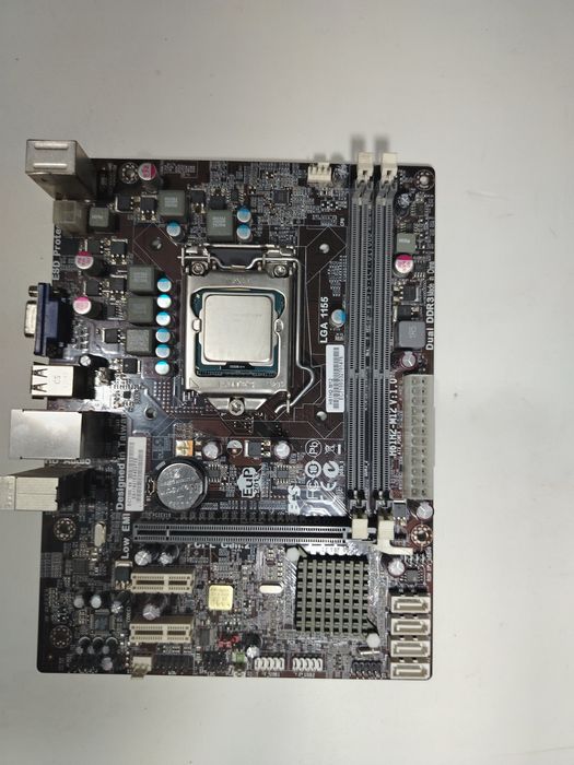 Продаю материнские платы Н61,  H81, H110 DDR3 с процессороми.