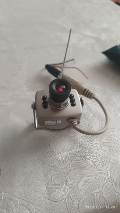 Комплект беспроводной камеры 1.2G радиоприёмник AV с блоком питания