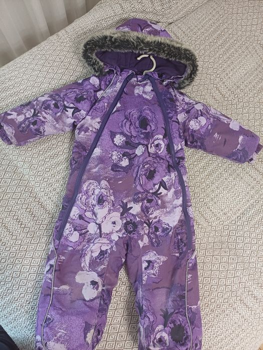 Huppa комбинезон зимний для девочки 86размер