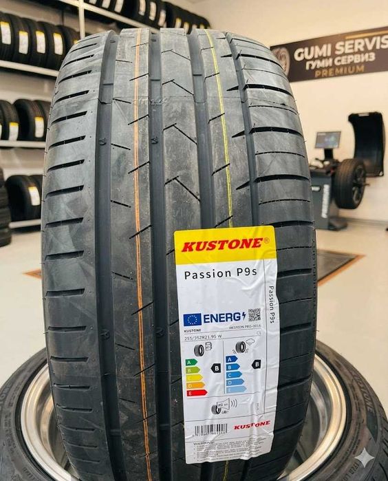 Летен спорт пакет KUSTONE PASSION P9S 285/35R21 и 325/30R21 с борд и НОВ ДОТ 285/35/21 и 325/30/21