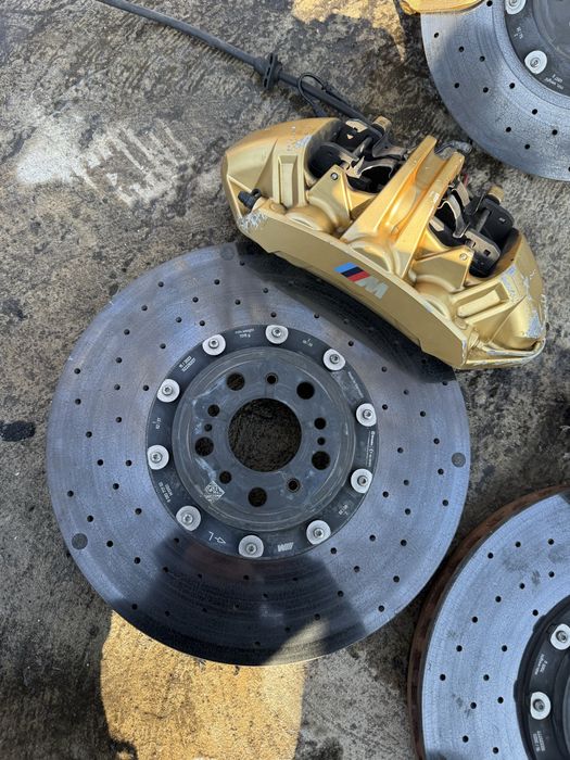 Спирачки карбон керамика bmw m3 g80 m4 g82 m2 g87 бмв м3 г80 керамика