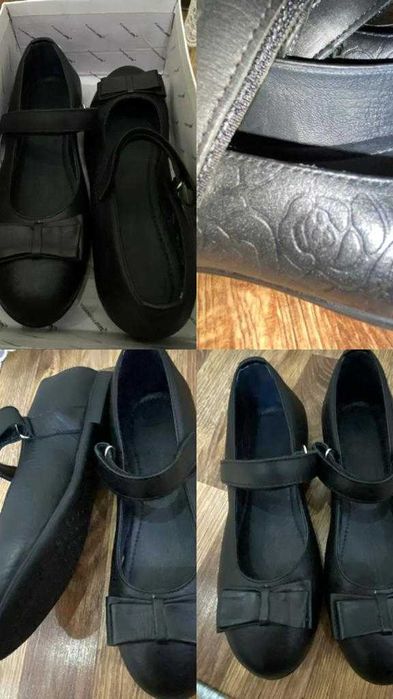 туфли кожаные женские