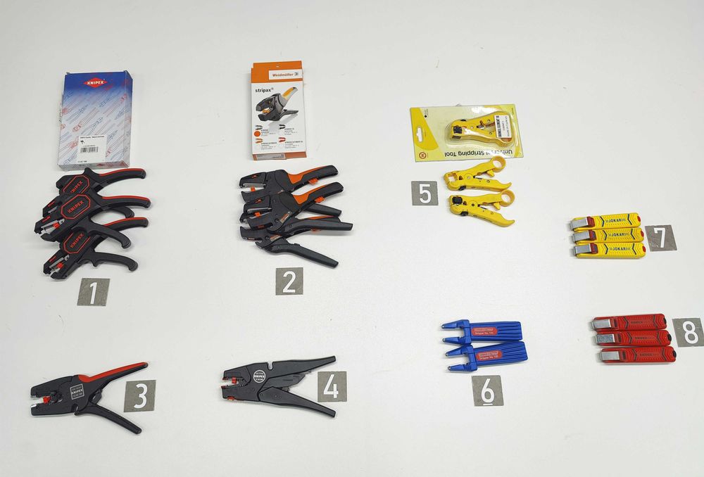 Clesti decablare si dezizolare KNIPEX, Weidmuller, Jokari, WEICON