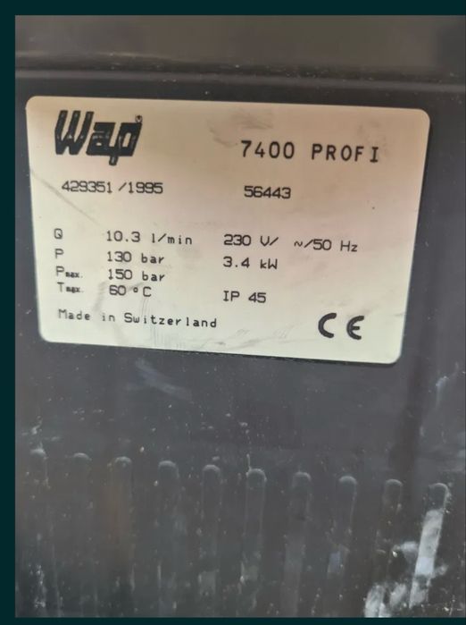 Wap 7400 PROFI schimb cu maisna tuns iarba benzina