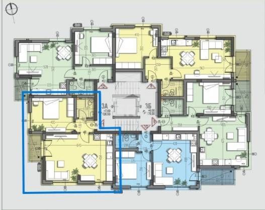 Продава се Двустаен апартамент в Варна, Изгрев - 81 кв.м за 1729 €/кв.м - Снимка #2