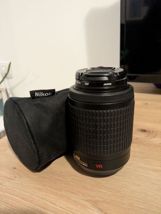 Обектив Nikon AF-S Nikkor 55-200mm f/4-5.6G ED VR (F-Mount)