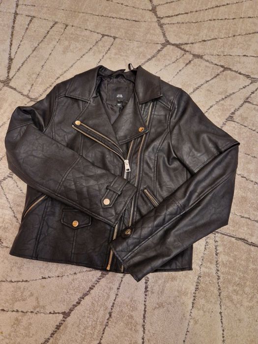 Geacă Biker River Island Nouă cu Etichetă